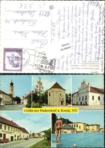 737342 Hadersdorf am Kamp Freibad Bad