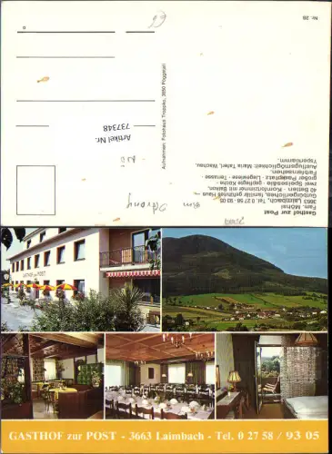 737348 Laimbach am Ostrong Gasthof zur Post