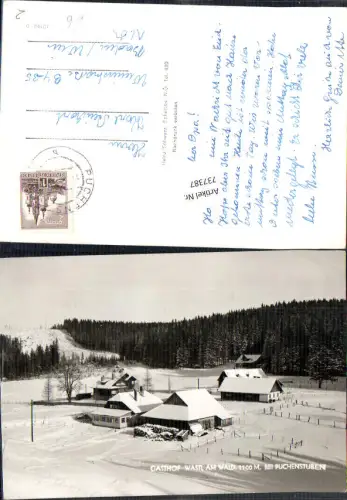 737387 Gasthaus Wastl am Wald b. Puchenstuben Bez. Scheibbs