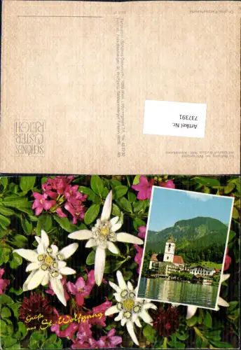 737391 St. Wolfgang am Wolfgangsee Edelweiß Weisses Rössl