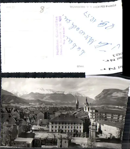 737421 tolle Foto-AK Innsbruck Hochhaus Oberinntal