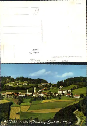 737461 seltene AK St. Johann am Wimberg