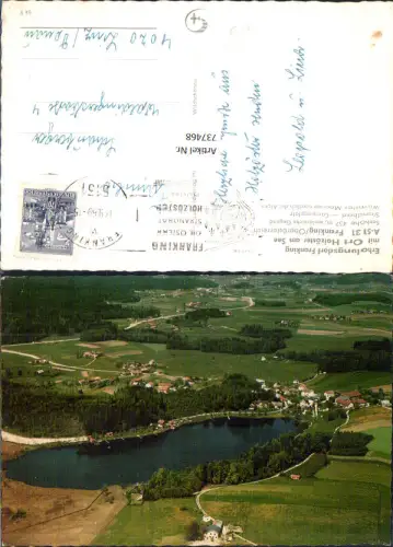 737468 Fliegeraufnahme Franking am Holzöstersee