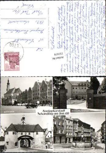 737479 Schärding am Inn Linzertor Silberzeile Stadtplatz
