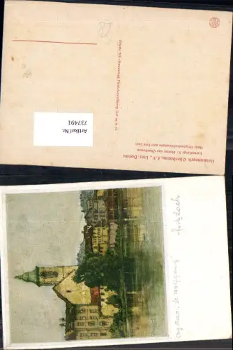 737491 Künstler AK Radierung Fritz Lach St. Wolfgang am Wolfgangsee Heimatwerk Oberdonau