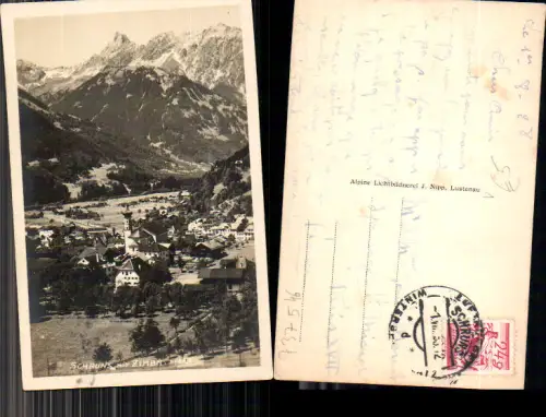 737546 Schruns im Montafon m. Zimba pub Nipp 549