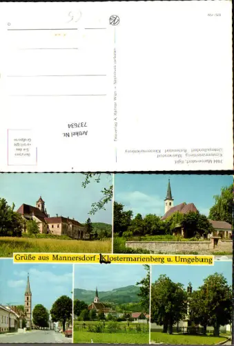 737634 Mannersdorf Klostermarienberg Rattersdorf Unterpullendorf Pullendorf Burgenland