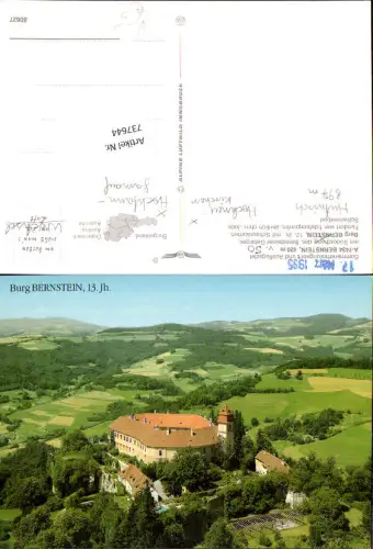 737644 Fliegeraufnahme Bernstein Burgenland pub Alpine Luftbild