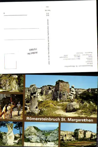 737665 Römersteinbruch St. Margarethen Archäologie