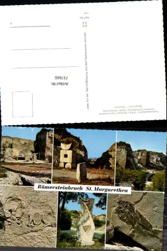737666 Römersteinbruch St. Margarethen Archäologie