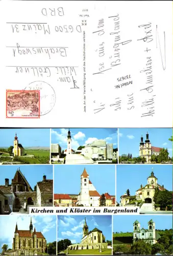 737675 Kirchen Klöster Burgenland Oberwart Rust Frauenkirchen Marz Loretto Donnerskirchen Eisenstadt