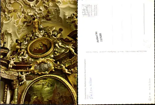 737688 Frauenkirchen Kirche Maria Himmelfahrt Burgenland Altar