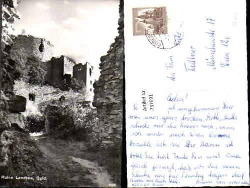737691 Ruine Landsee Burgenland Burg St. Martin Oberpullendorf