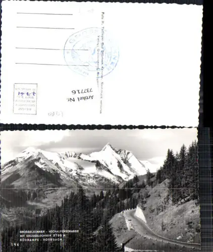 737716 Grossglockner Hochalpenstraße Heiligenblut Rossbach