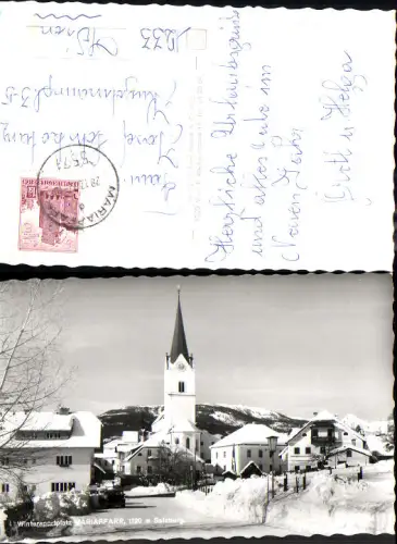 737737 Foto AK Mariapfarr Ansicht mit Kirche Lungau Maria Pfarr