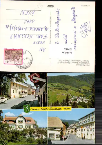 737865 Mehrbild AK Fischbach Gasthof Zeller Dorfpartie Gasthof Zink
