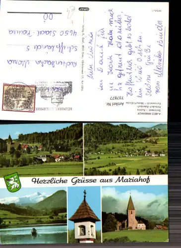 737877 Mehrbild AK Mariahof Hoferdorf Adendorf Furtnerteich Marterl-Kirche Neumarkt in der Steiermark