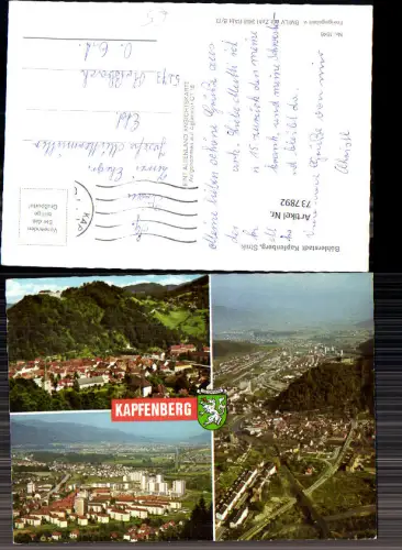 737892 Mehrbild AK Kapfenberg Böhlerstadt Ansichten