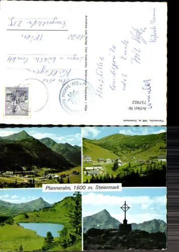 737902 Mehrbild AK Planneralm Gipfelkreuz Irdning-Donnersbachtal