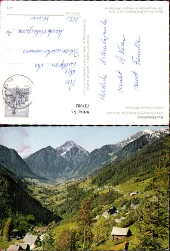 737982 Gemeinde Sölk Kleinsölktal Kleinsölk i. d. Steiermark Ansicht