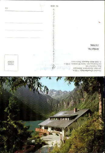 737996 Gasthof Forellenhof Seewigtal Aich-Assach mit Hohe Wildstelle im Hintergrund