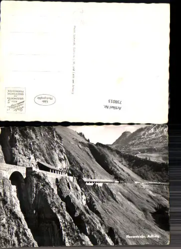738013 Foto AK Flexenstraße Arlberg Zürs Lech a. Arlberg Langen