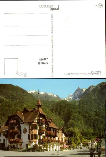 738028 Oetz Posthotel Kassl Blick zum Acherkogl Oetztal