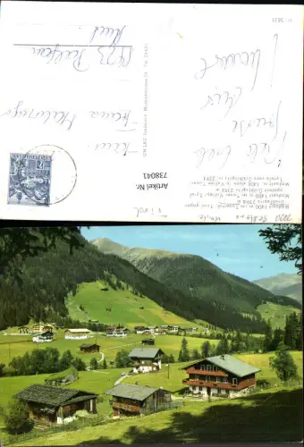 738041 Foto AK Madseit im Tuxertal geg. Grüblspitz Gemeinde Tux