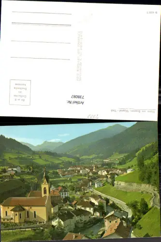 738087 Matrei a. Brenner Wipptal Tirol Ansicht mit Kirche