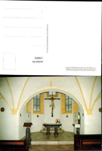 738092 Franziskanerkloster Schwaz Kreuzgang Bonaventurakapelle Inneres