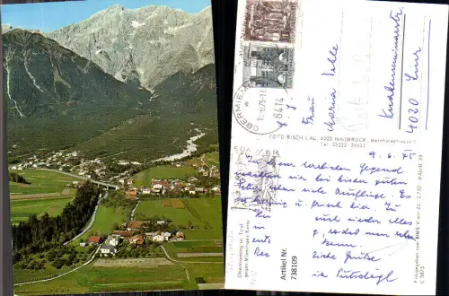 738109 Obermieming in Tirol geg. Mieminger Kette