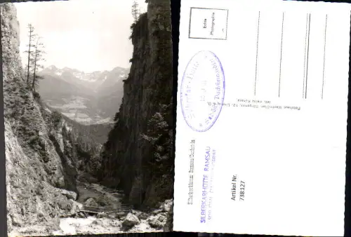 738127 Foto AK Silberkarklamm Ramsau a. Dachstein