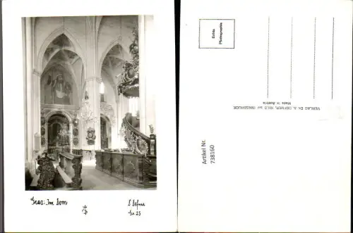 738160 Foto AK Graz Im Dom Inneres pub D. Defner Gr 25
