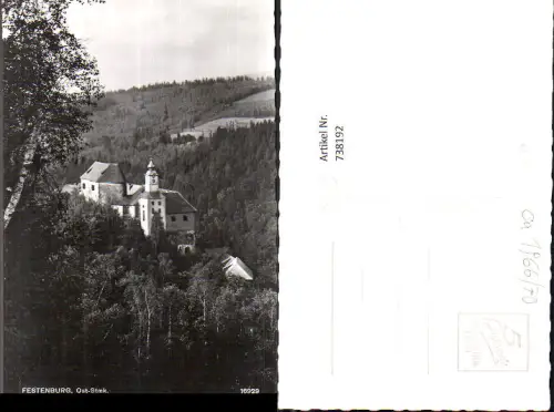 738192 Foto AK Festenburg Sankt Lorenzen am Wechsel