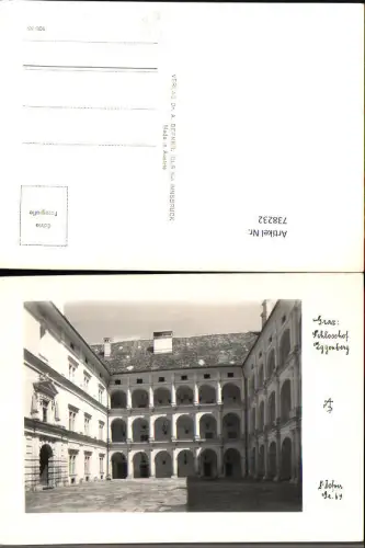 738232 Foto AK Graz Schlosshof Eggenberg Hof pub D. Defner Gr 64
