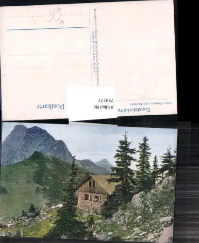 738277 Ennstalerhütte Eisenerz u. Ennsknie