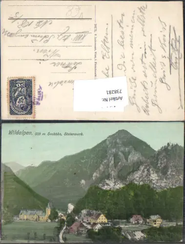 738281 Wildalpen Steiermark pub P. Ledermann 10171