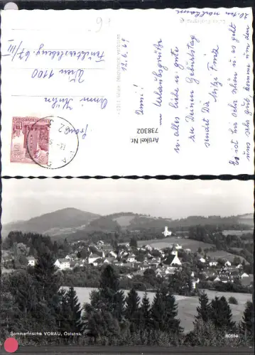 738302 Foto AK Vorau Ansicht