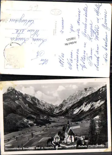 738325 Foto AK Seewiesen Dullwitz Hochschwab Kirche