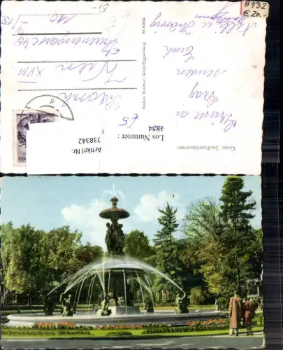 738342 Graz Stadtparkbrunnen Brunnen