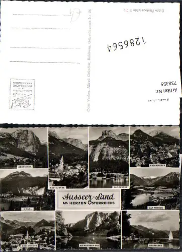 738355 Mehrbild Foto AK Ausserland Altaussee Grundlsee