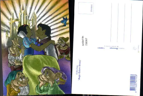 738367 Material AK Magic Colors Disney Schneewittchen u. d. Zwerg Schloss Trickfilm