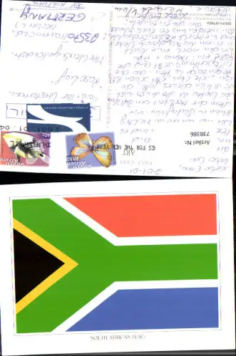 738386 South African Flag Fahne Flagge Africa Südafrika