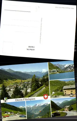 738398 Davos Flüelapass Seilbahn Gondel Gasthaus Tschuggen Switzerland