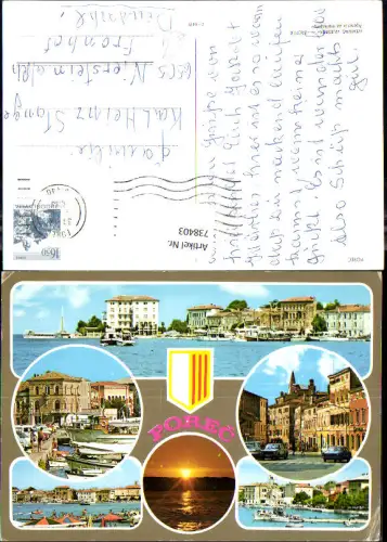 738403 Mehrbild AK Porec Ansichten Croatia