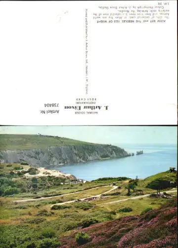 738404 Alum Bay and The Needles Isle of Wright Küste Great Britain