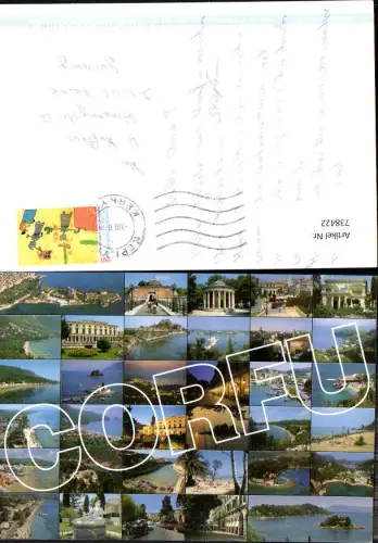 738422 Mehrbild AK Corfu Korfu Turkey