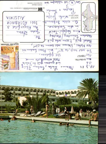738457 Sousse Hotel Alyssa Tunesien Schwimmbad Palme