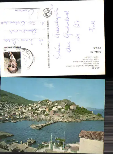 738473 Hydra Teilansicht Hidra Greece