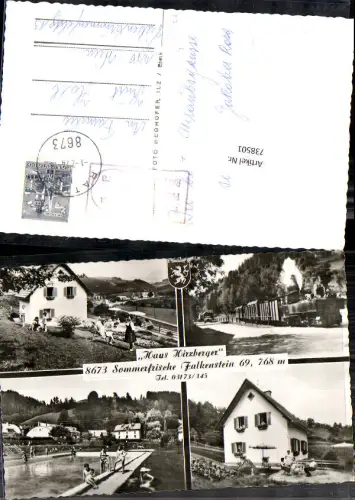 738501 Falkenstein b. Ratten Haus Hirzberger Pension